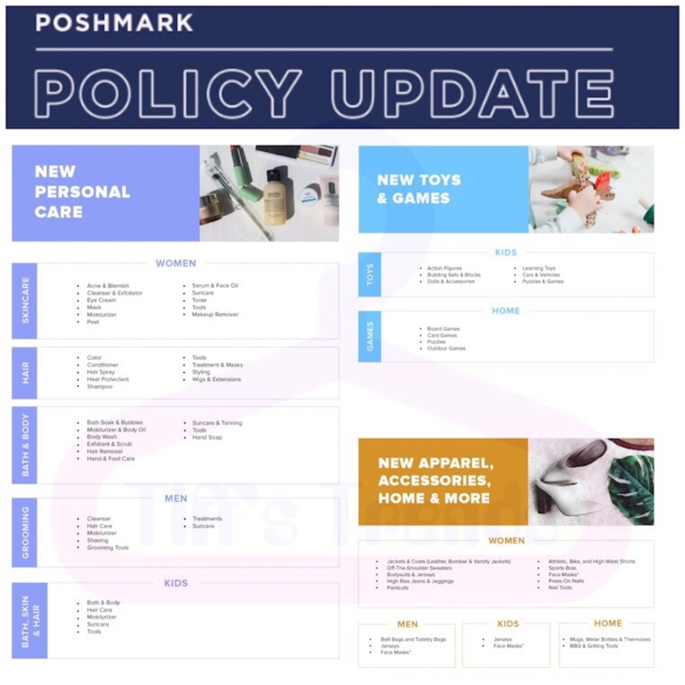 New Policy Update to Poshmark